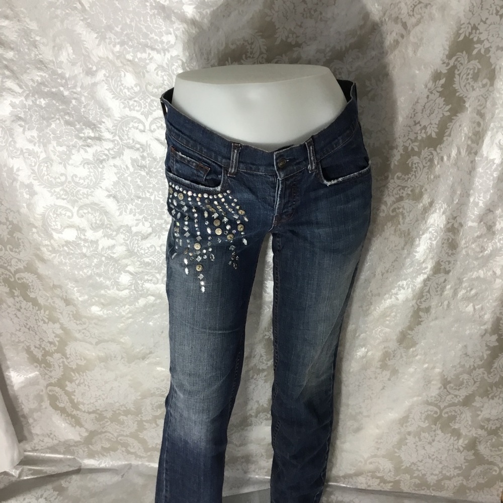 LA Rock Button Fly Jeans
